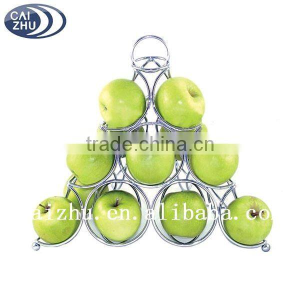 Pyramid Shape Metal Fruit Rack