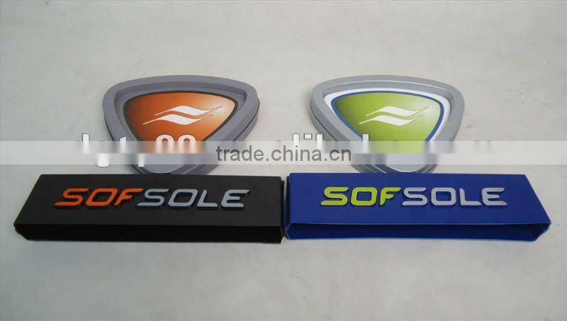 Distortion vacuum forming advertisement sign