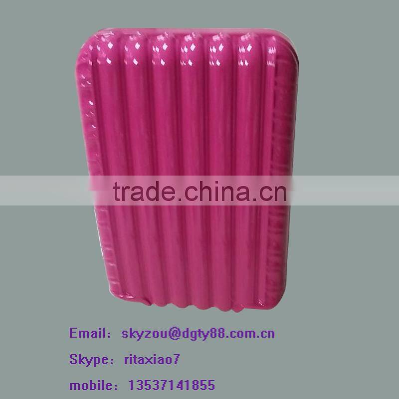custom made thermoform ABS plastic vacuum forming luggage shell