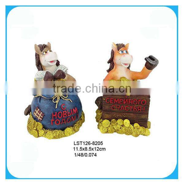 Lovely christmas Russian horse money box