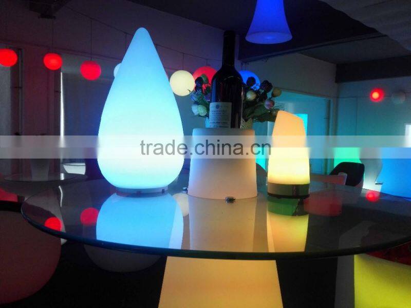 Elegant high quality hanging plastic ball lights, colorful led light ball hanging light