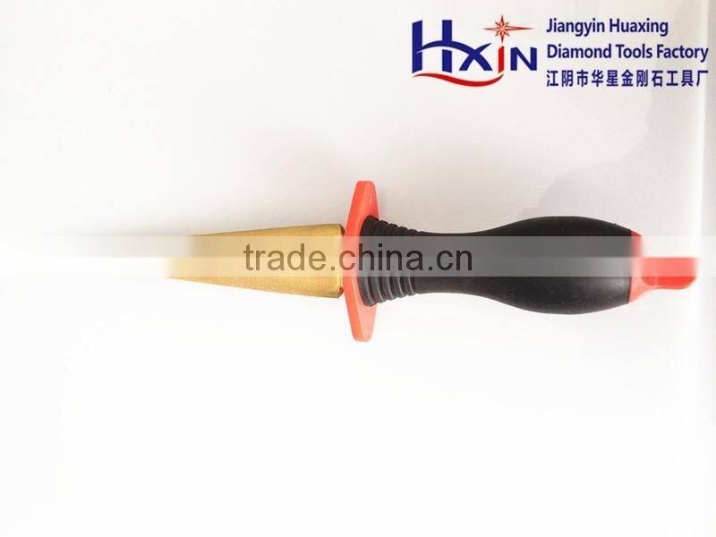 Special shape diamond knife sharpener