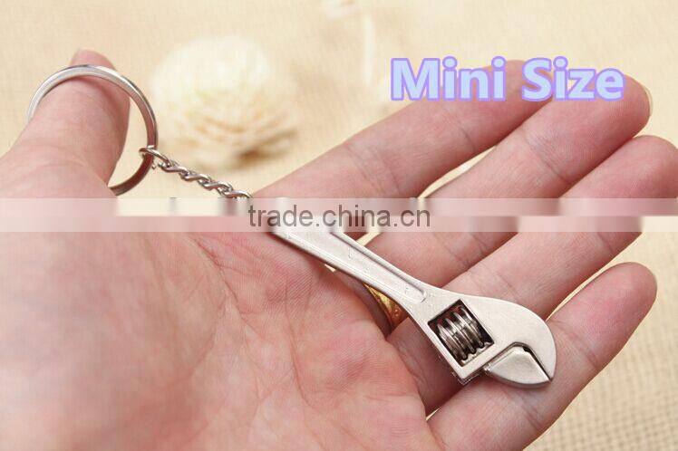 Mini Adjustable Spanner Tool with key chain , Promotional mini tool
