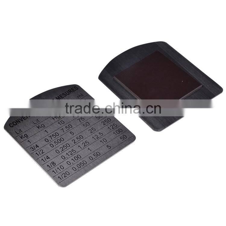 Competitive price in conversion table&chart,Measuring Stainless Steel Sheet, measurement sheet