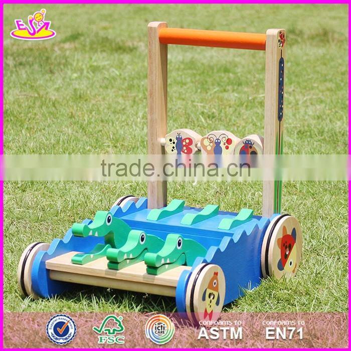 2017 New product preschool wooden baby activity center W16E072