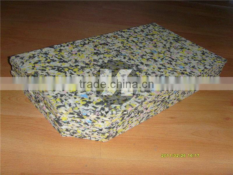 cheap recycle foam sponge underlay