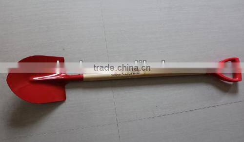 D Type plastic round shovel
