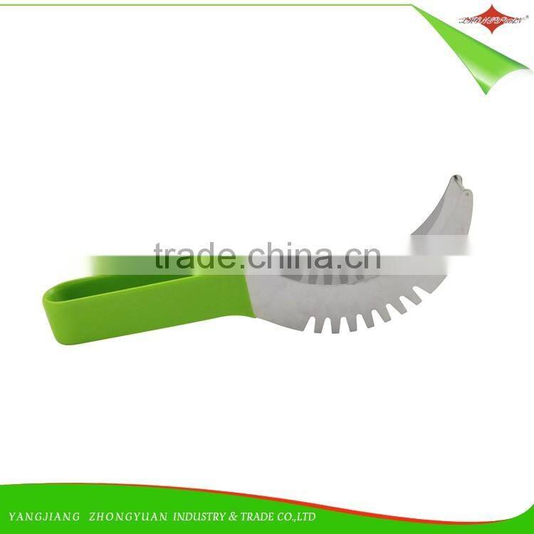 ZY-F1472 good quality tpr grip watermelon slicer