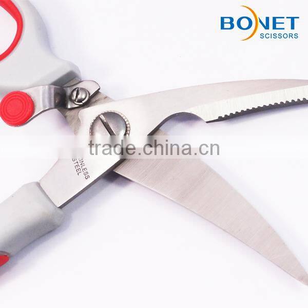 S51013 LFGB Certificated 10" kitchen poultry scissors for bone cutting food scissors