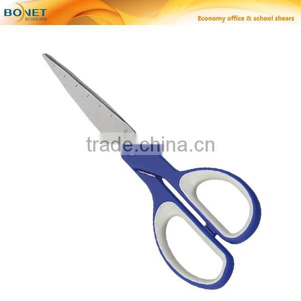 S65010 6-1/2" New style office and stationery scissor with soft grip handle