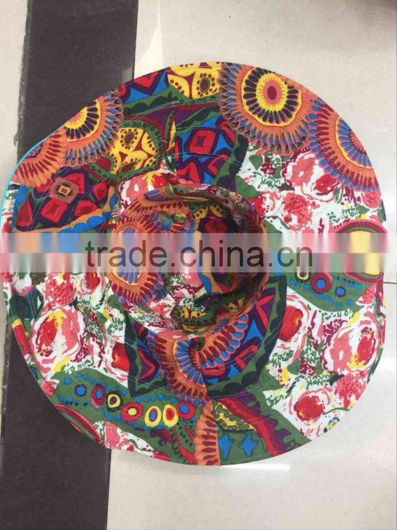 Women Large 18cm Brim Summer Beach Sun Hat