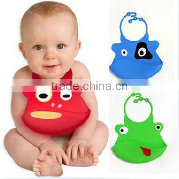 2013 Flexible silicone rubber baby bib