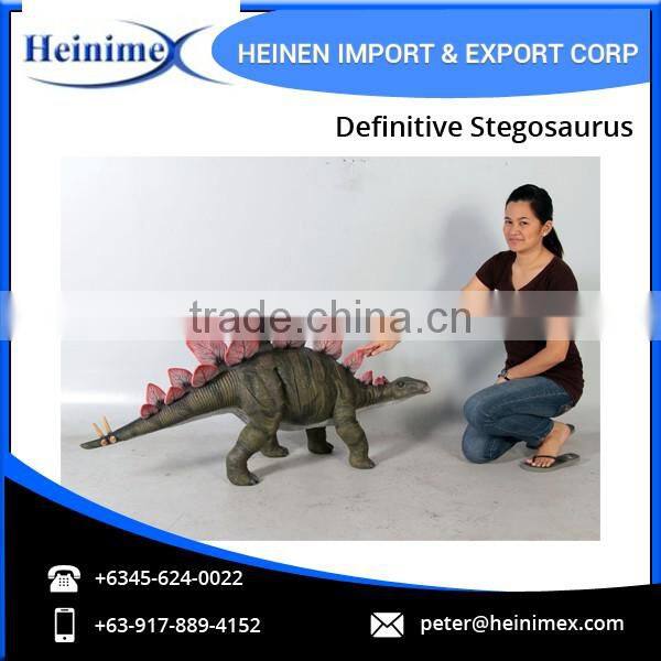 2017 Jurassic Park Best Quality Realistic Dinosaur Stegosaurus