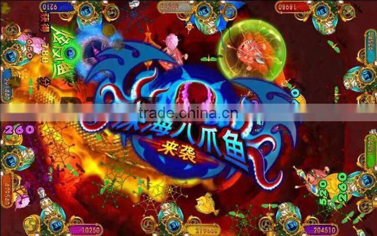 2016 USA IGS bill acceptor king of treasure arcade fishing game machine