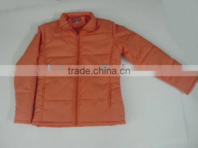 2013 New Stock Design Ladies Dress Padded Jacket