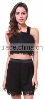 Domin fashion latest design women leather shorts