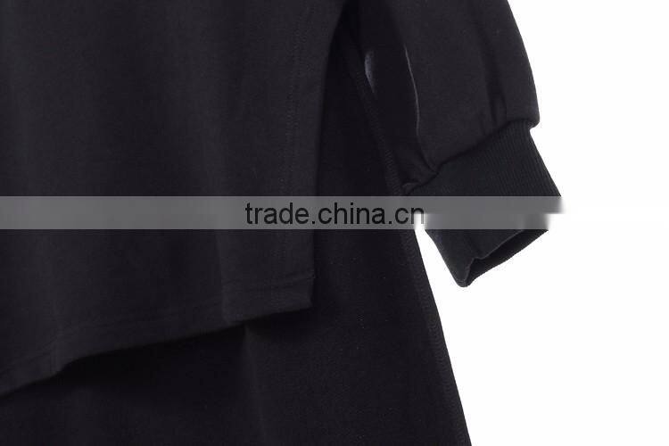 long sleeve plus size wholesale latest formal chinese cotton clothing sweater new ladies fashion dress 2017 design patterns