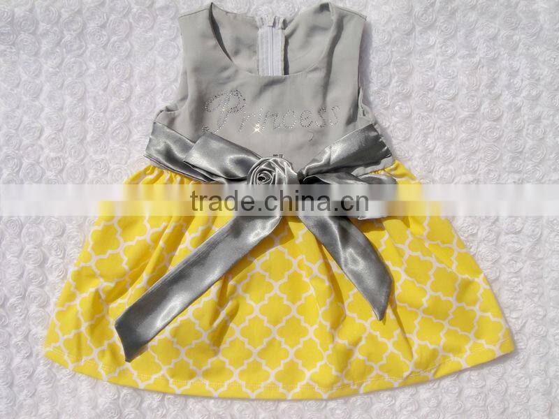 2014 new design fashion baby 0-6 year old party dress