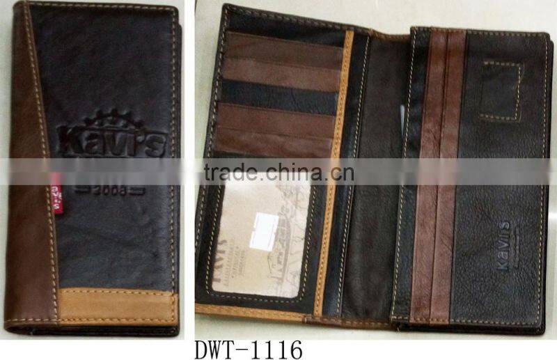 Fashion latest men real leather passport bag