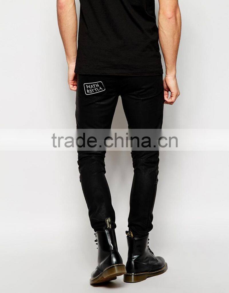 OEM factory wholesale men latest design jeans pants