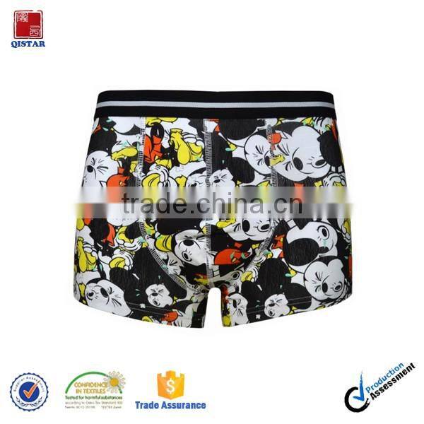 China Factory Sale Cheap Price Funny Printed Teen Boys Boxer Shorts