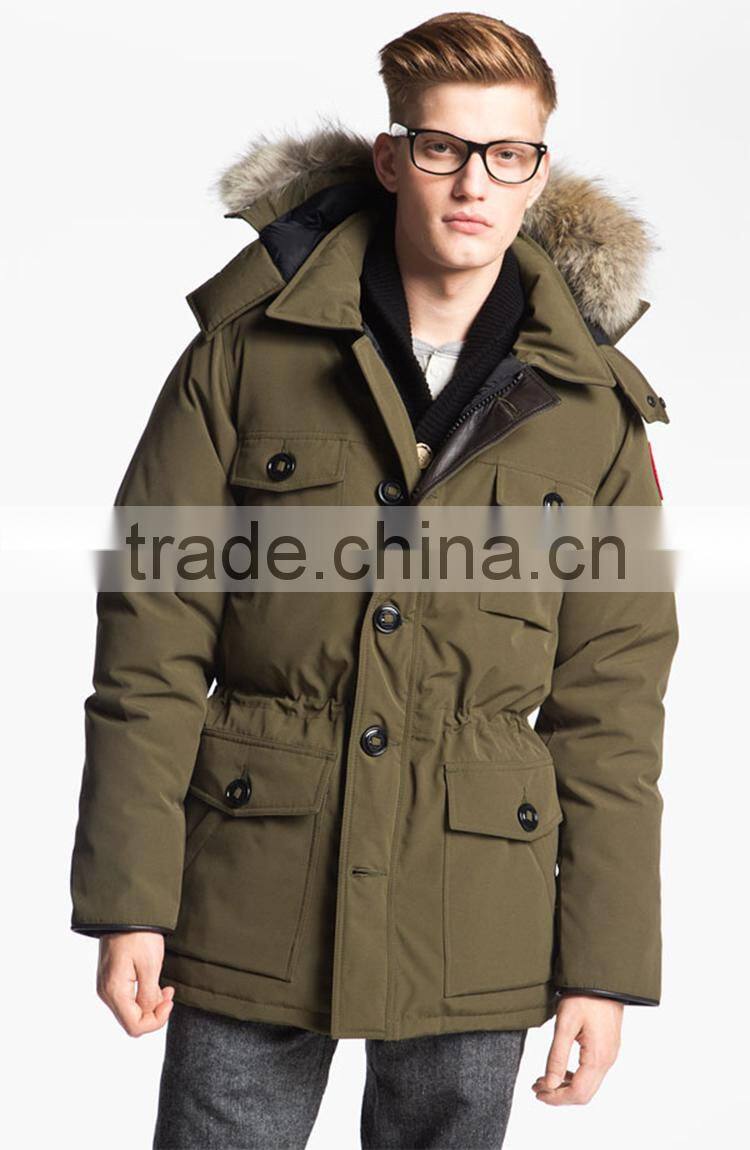 Hot Sale Men's Army Green Real Fashion Army Jackets