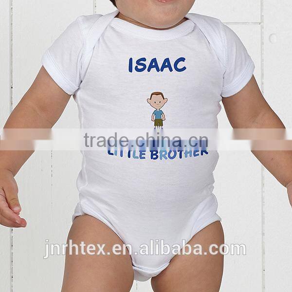 2015 new born baby clothes with low prices,custom printing cotton baby clothes in china