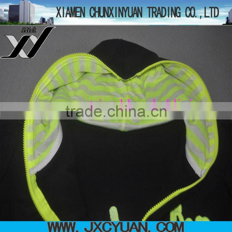 china clothing manufacturer men black zip hoodies