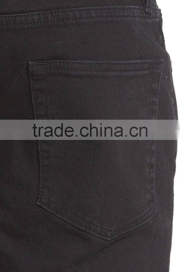 Mens Skinny Unique Design Stretch Jeans Mid Waist Urban Style Ripped Stretch loose Fit Jeans