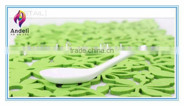 Unusual felt cheap food serving placemats for home