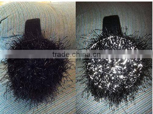 2016 wholesale high visible double side reflective knitting yarn