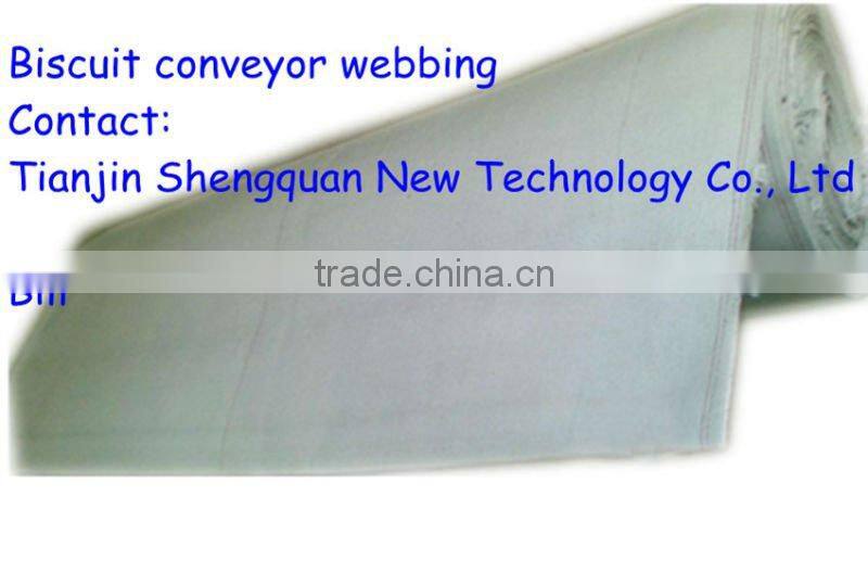 100%Cotton Biscuit Conveyor Webbing / Canvas Belt/100%Cotton Conveyor Belt