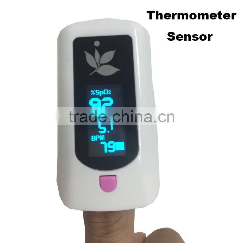 Medical Thermoter Kit Non-Contact Forehead Fingertip Pulse Oximeter System