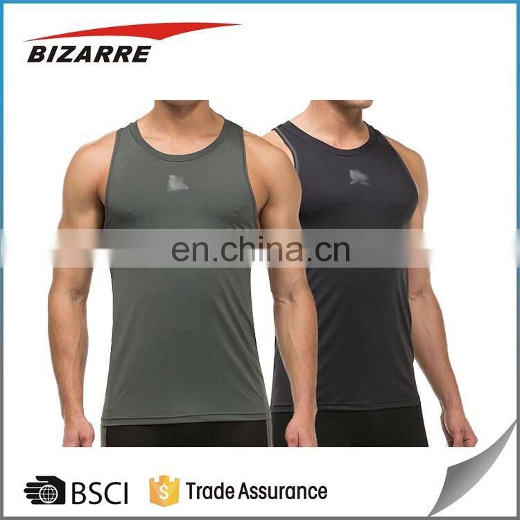 Men black stringer y back gym vests bodybuilding singlets wear
