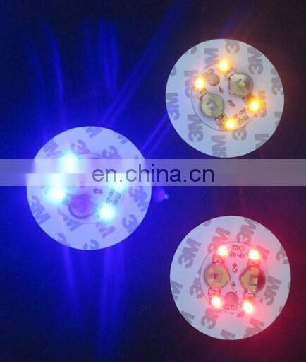 good quality 8led bottle sticker EVA+PCB led bottle lights