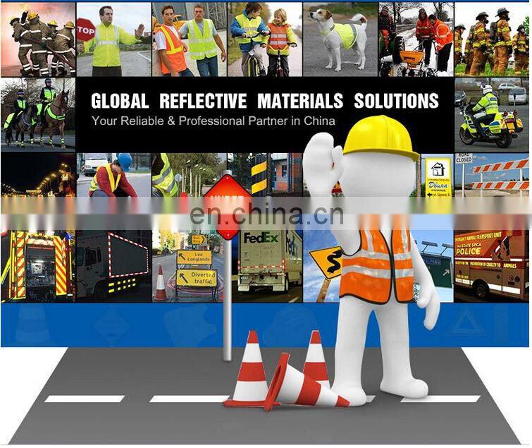 Hi vis garment Reflective work safety short sleeve polo t shirt