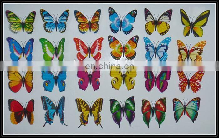 MINI paiting plastic butterfly decoration