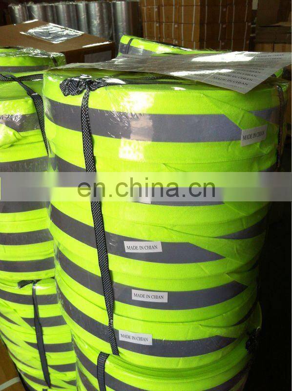 Orange Kaifeng High Reflective Nylon Ribbon For Safety Products Accessories