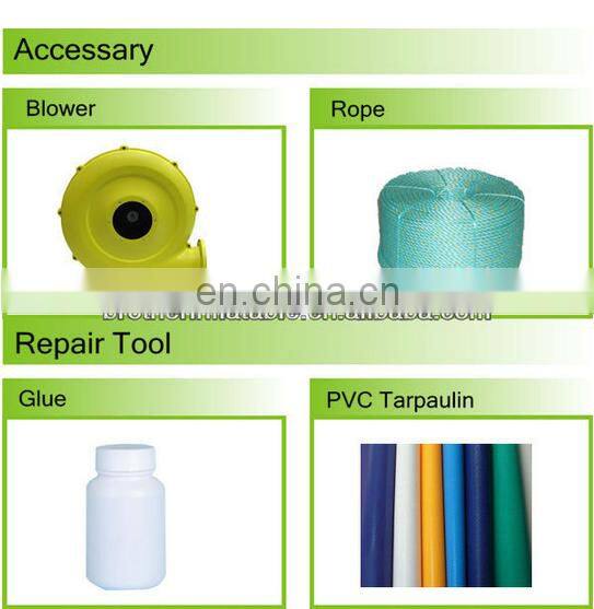 Brother 2017 Tarpaulin inflatable water slides for sales