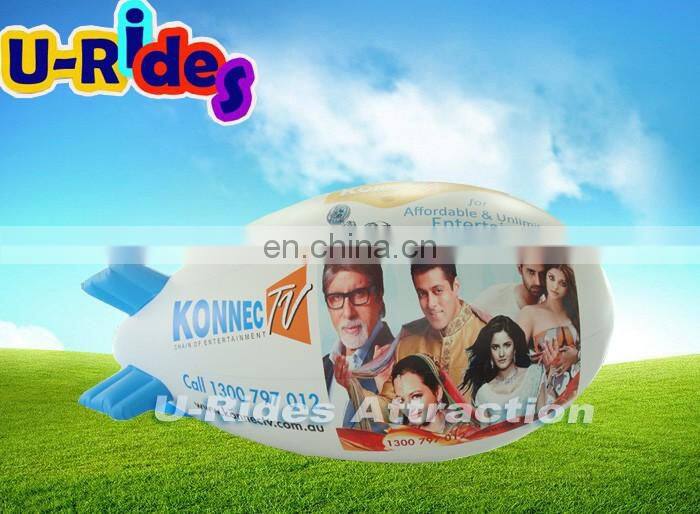 advertising inflatable helium airship for bussiness