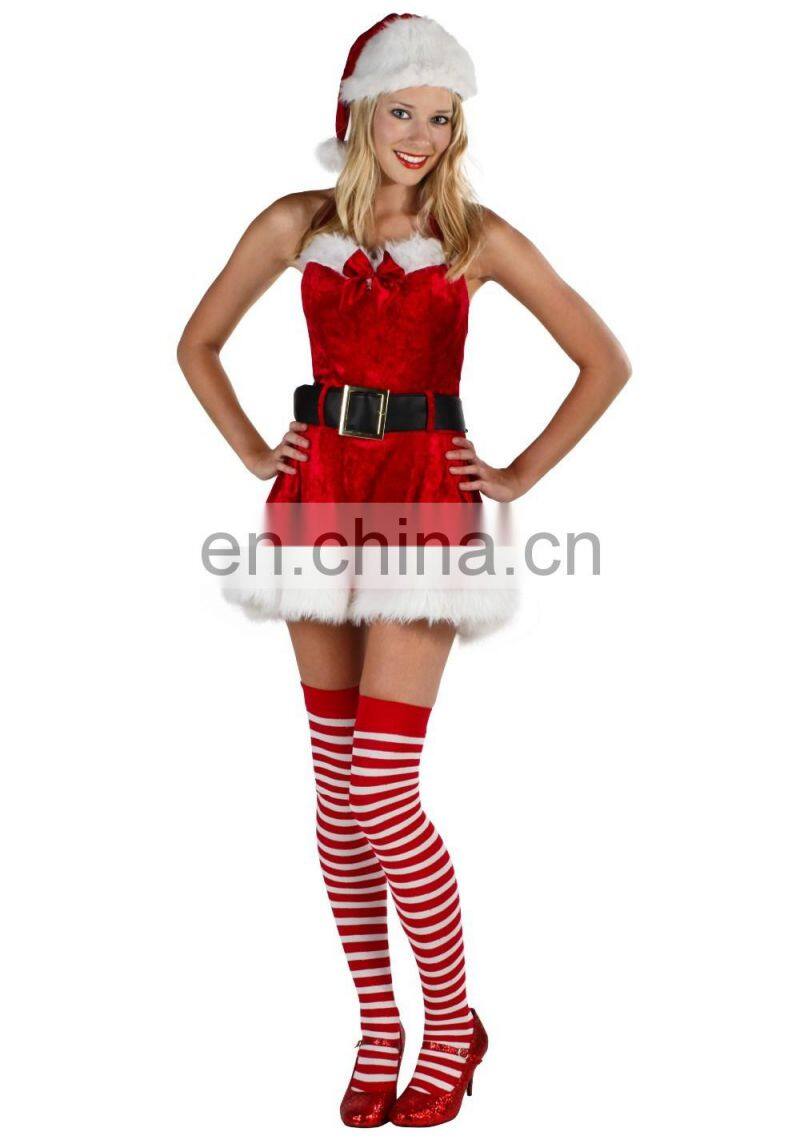 Plus Size Sexy Holiday Elf Costume christmas dress