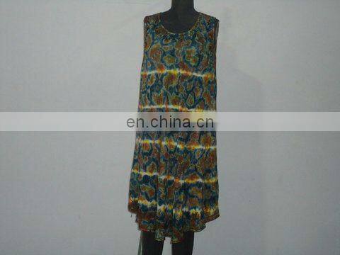 Rayon Tie Dye Dress