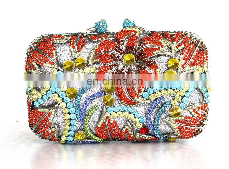 Rhinestone handbag Evening clutch bag women bag set for party