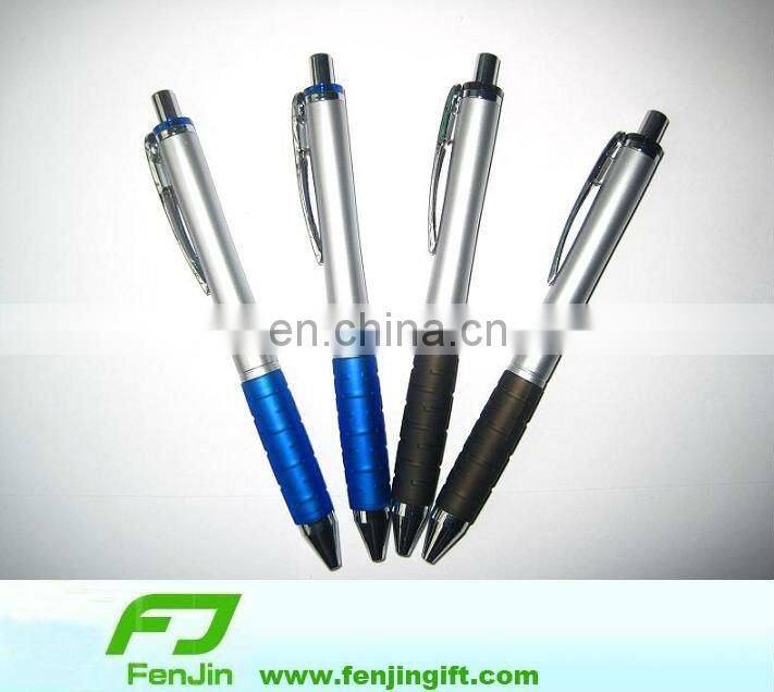 Plastic logo ball point pen