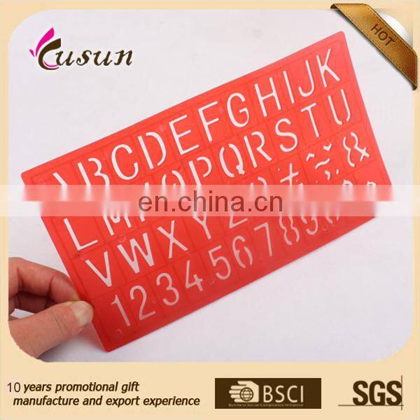 Plastic painting stencil painting template