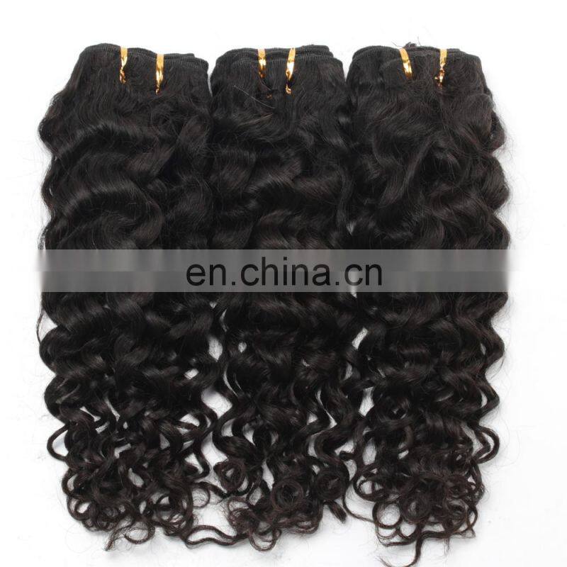 2017 hot sale deep wave indian hair salon chair hair product for black women