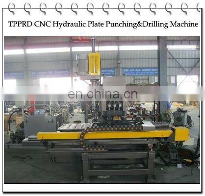 CNC metal sheet punching drilling line