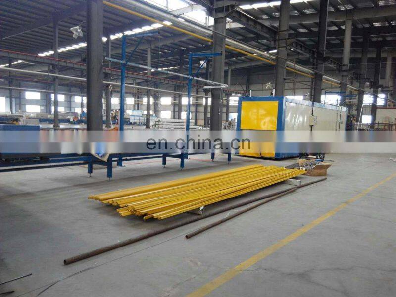 Vacuum wood grain heat transfer machine for aluminium profile