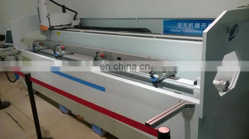 Aluminum CNC Copy Router Machine For Curtain Wall Profile / Parker Aluminum Drilling and Milling Machine