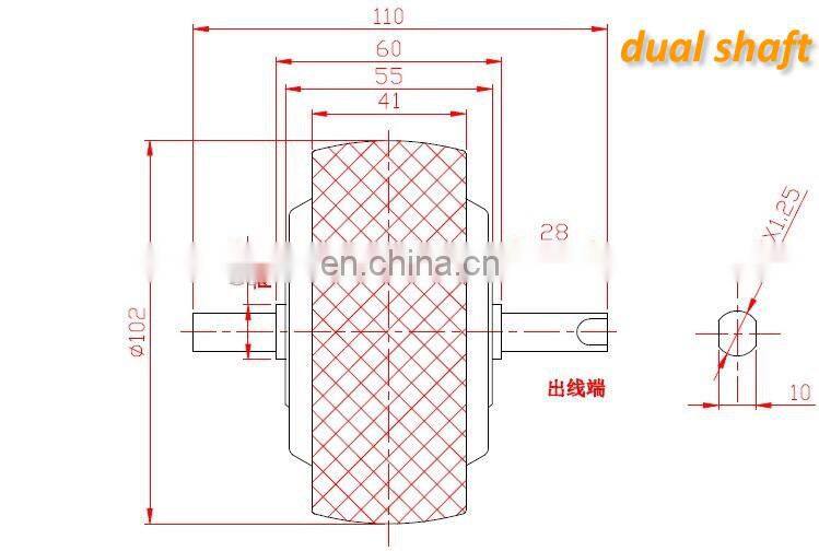 High quality 4 inch solid tire gearless 36V bicycle kit electric brushless scooter hub motor